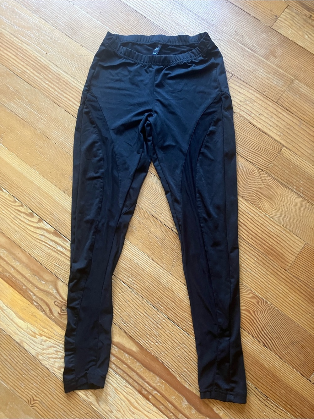 Black Mesh panels leggings sheer super sexy